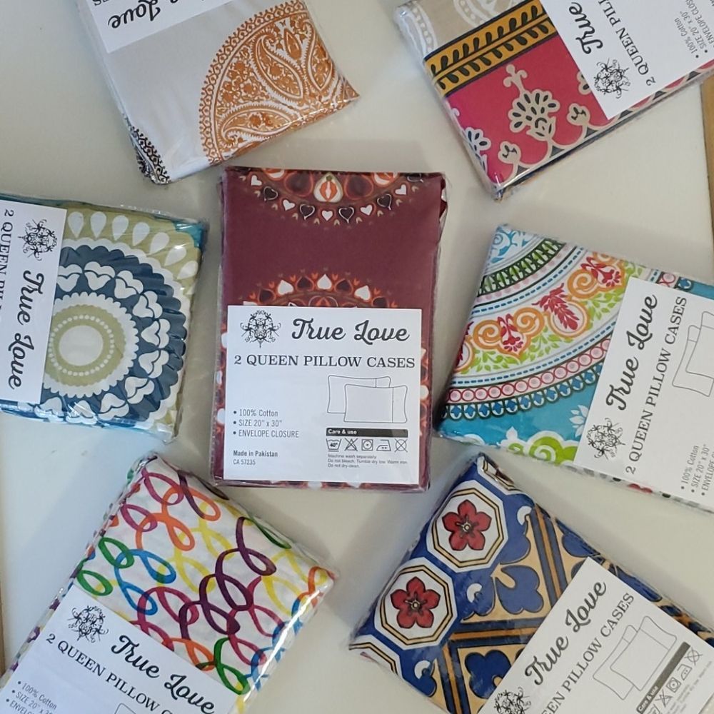 Pillowcases True Love 100% Cotton